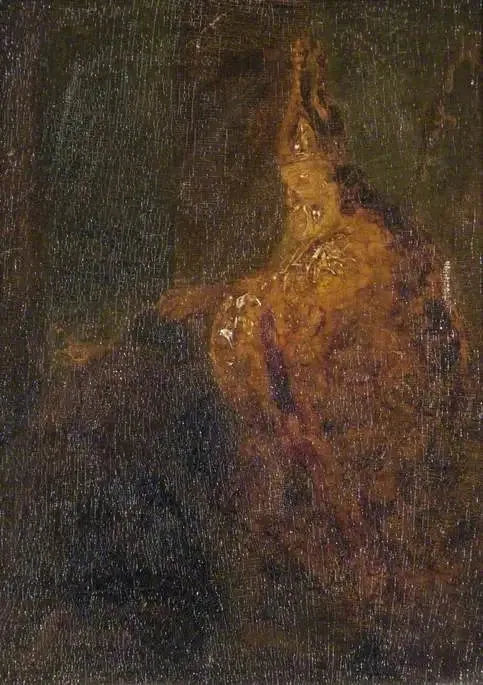 Bir piskopos, bir günahkarı kutsuyor - Antoine van Dyck
