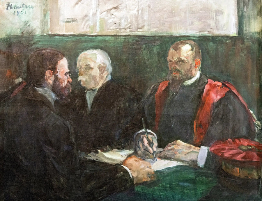 Paris Tıp Fakültesi'nde Bir Sınav - Henri de Toulouse-Lautrec