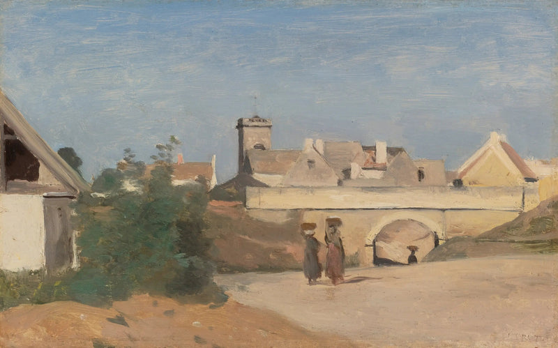 Bir Kasaba Mahallesi (Rochefort-sur-Mer, Charente) - Jean-Baptiste Camille Corot