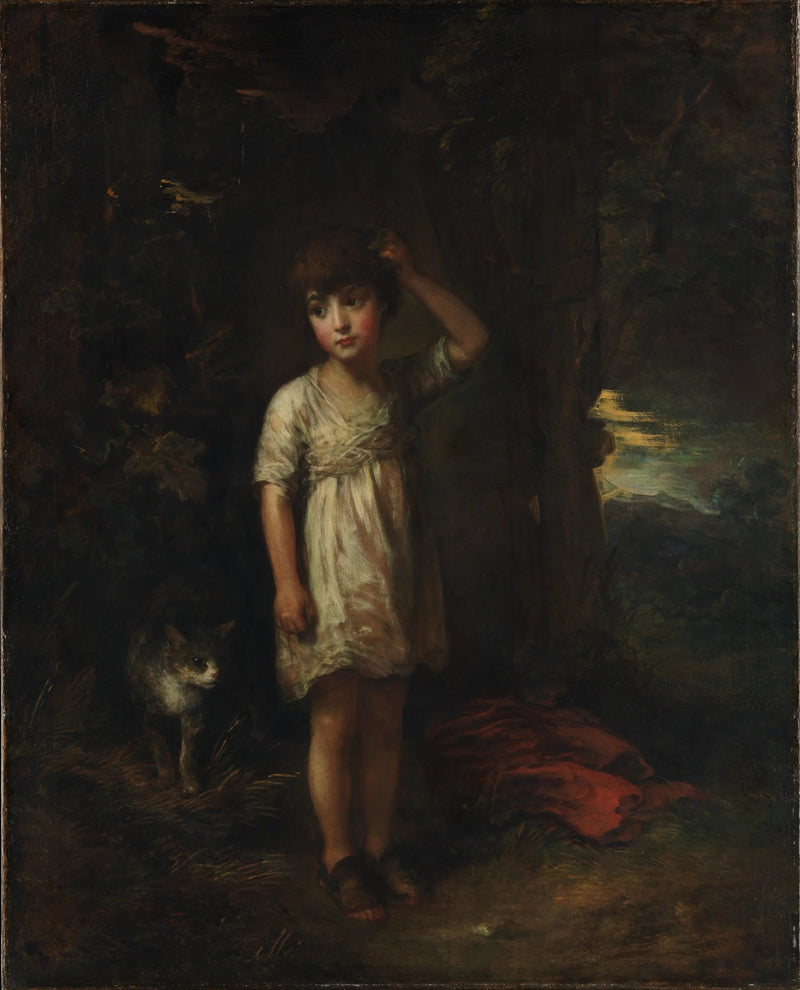 Bir çocuk ve kedi — Sabah - Thomas Gainsborough