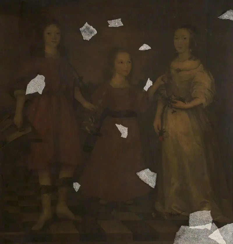 Bir erkek çocuk ve iki kız - Antoine van Dyck