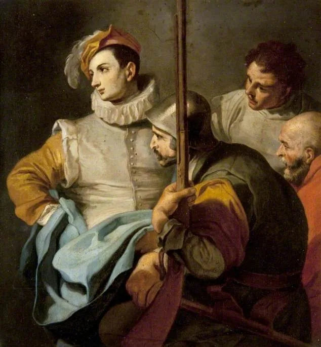 Dört adamdan oluşan bir grup - Francesco Solimena