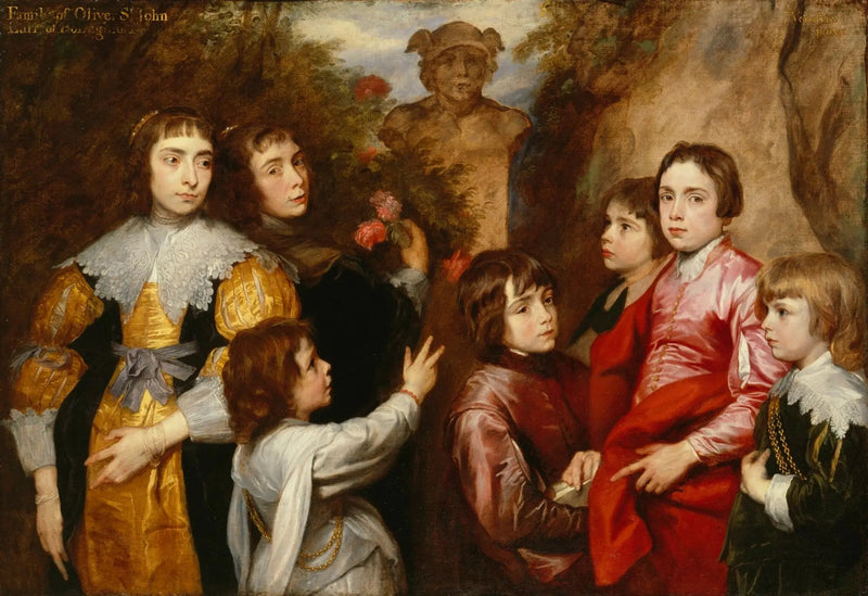 Bir Aile Grubu - Antoine van Dyck