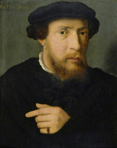 Un homme avec une bague d’émeraude - Joos van Cleve - Alpha Reproduction