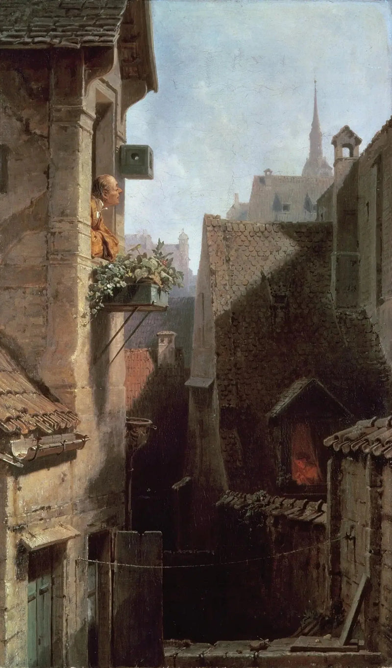 Bir Hipochondriak - Carl Spitzweg
