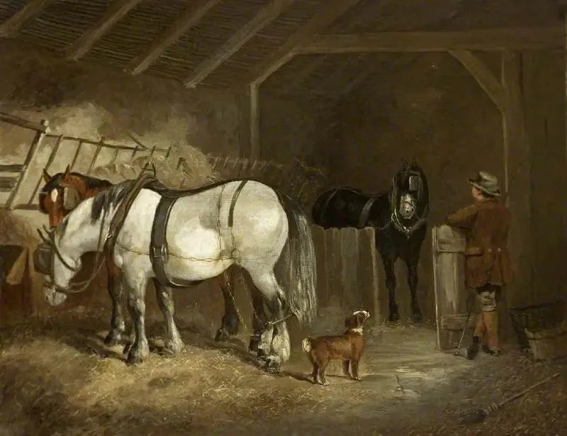İstikrarlı Bir İç Mekan - John Frederick Herring, Sr.