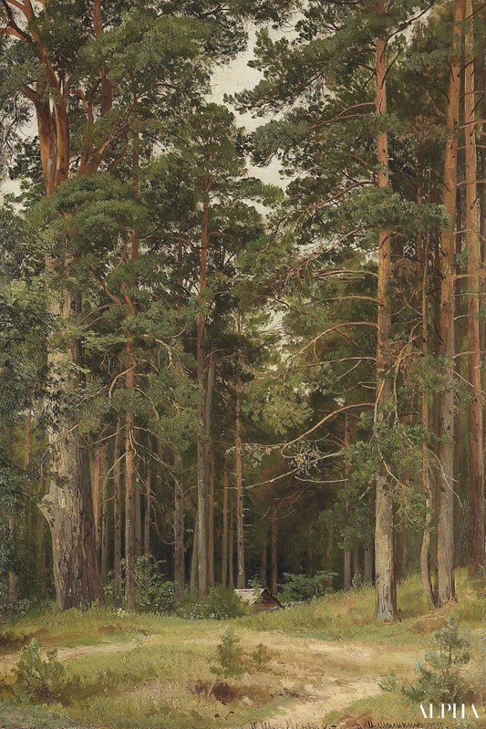 Un jour d'été - Ivan Shishkin - Reproductions de tableaux et peintures haut de gamme