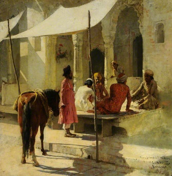 Un messager indien - Edwin Lord Weeks