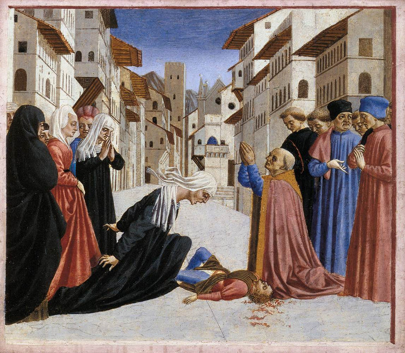 Aziz Zenobe'nin Mucizesi - Domenico Veneziano