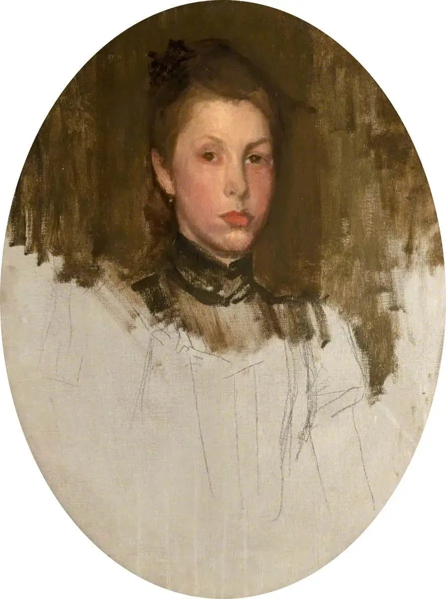 Parisli bir model - James Abbott McNeill Whistler