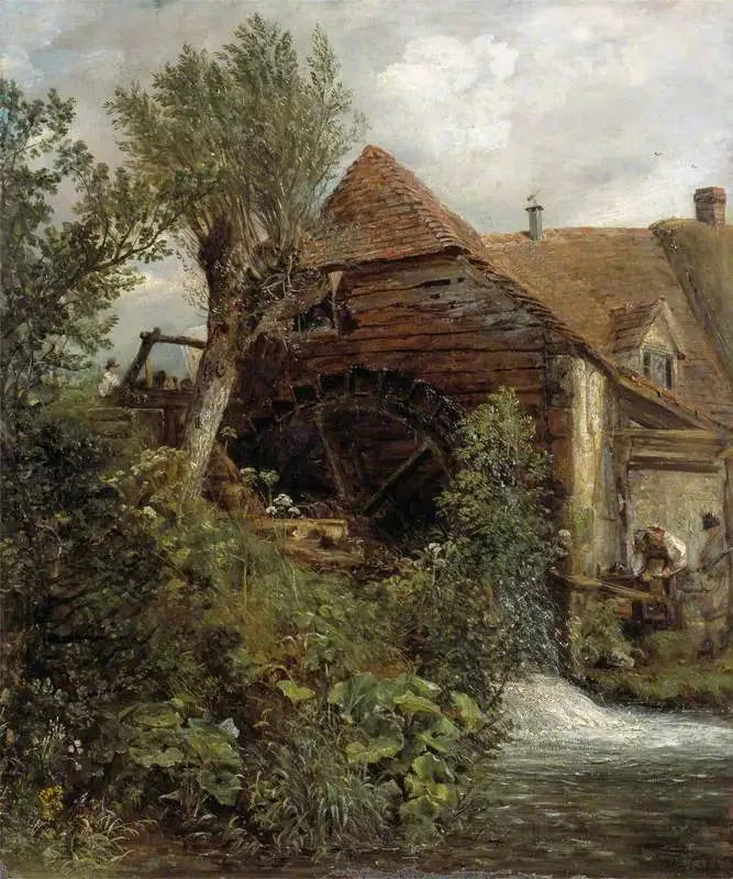 Gillingham, Dorset'te Bir Su Değirmeni - John Constable