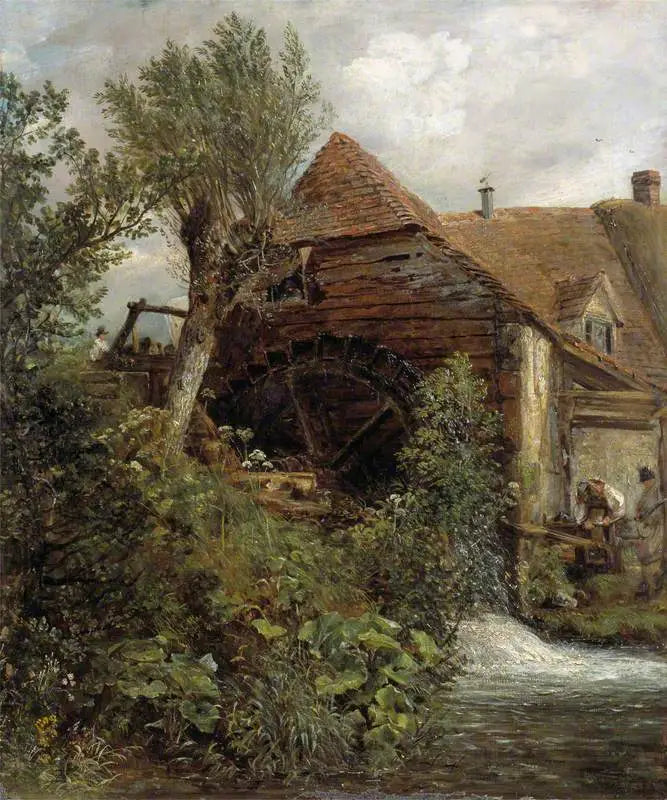 Gillingham, Dorset'te Bir Su Değirmeni - John Constable