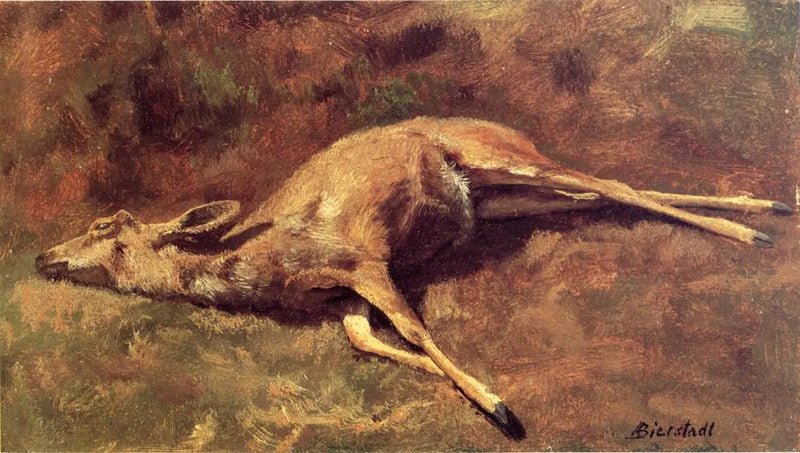 Bir Orman Yabanisi - Albert Bierstadt