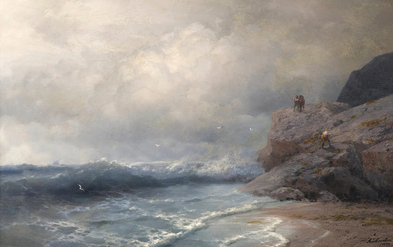 Tehlikedeki Bir Gemi - Ivan Aïvazovski