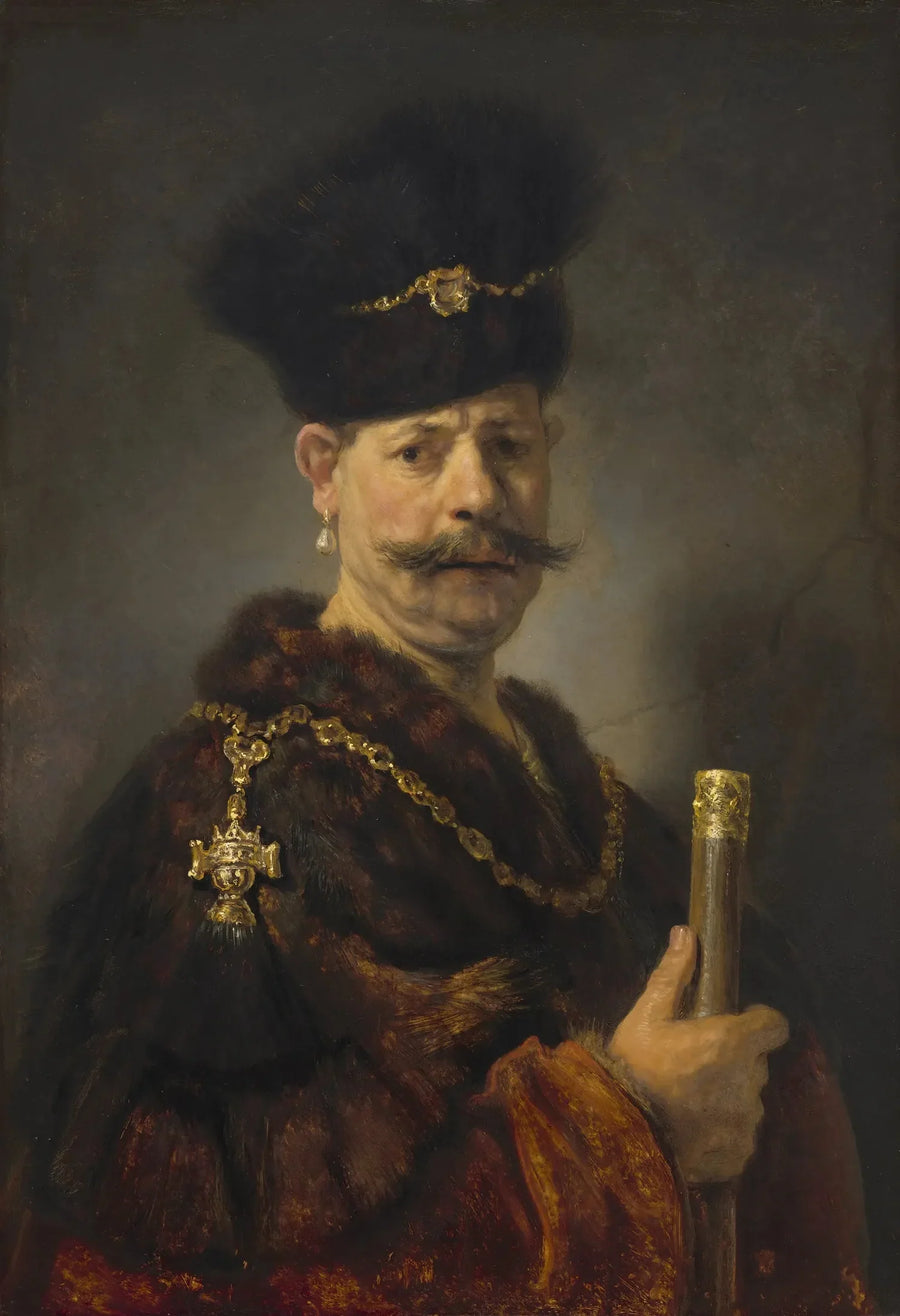 Bir soylu Polonyalı - Rembrandt