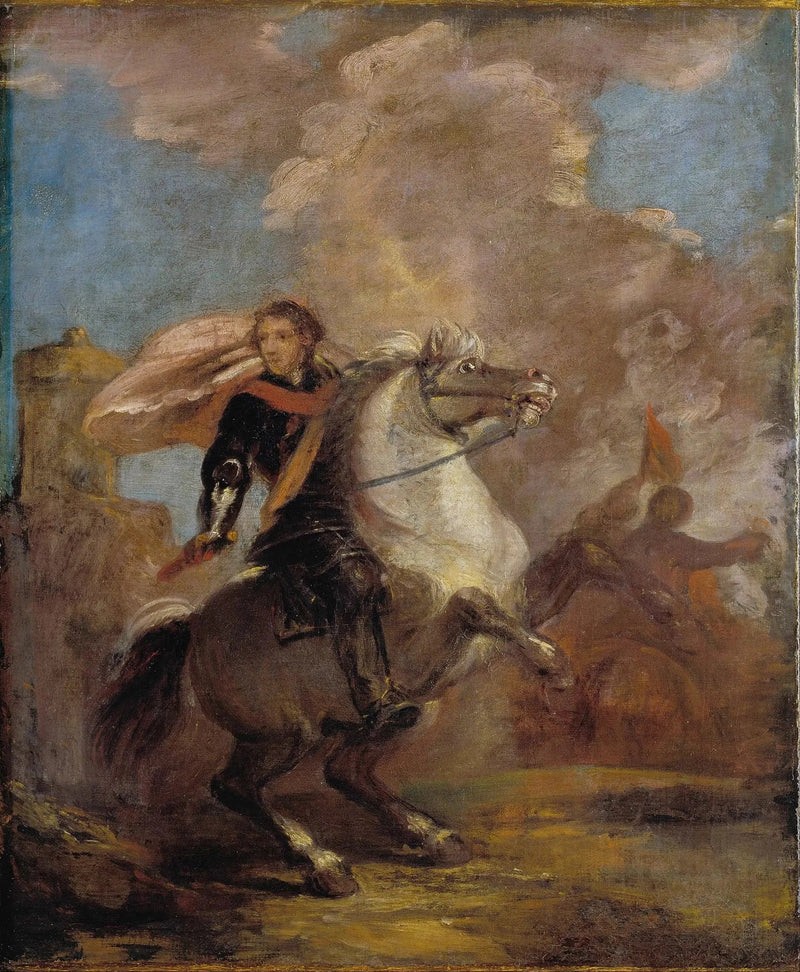 Atlı Bir Subay - Joshua Reynolds