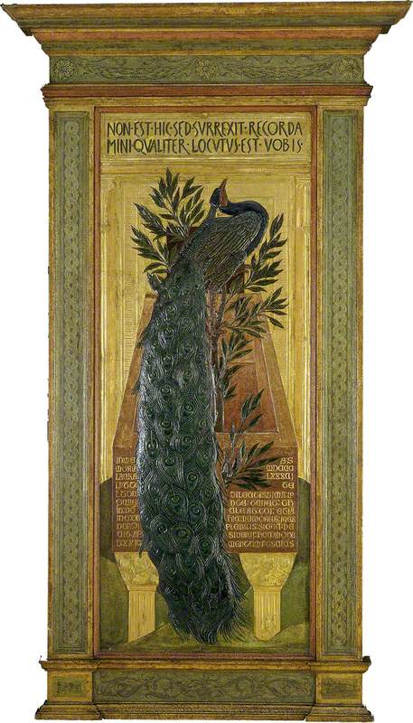 Bir Tavuskuşu - Edward Burne-Jones