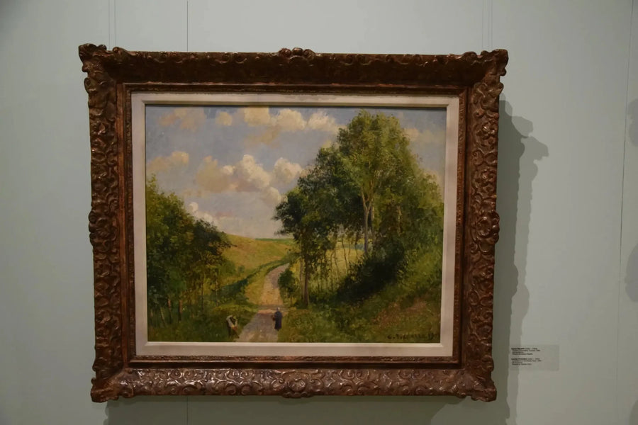Barneville Manzarası, Öğle - Camille Pissarro