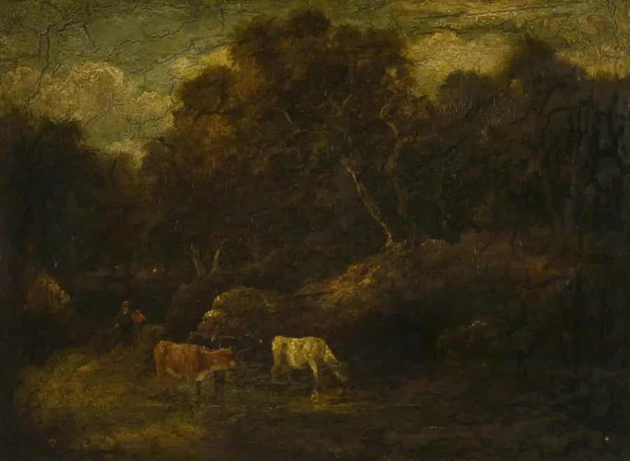 Ağaçlık Bir Manzara - Thomas Gainsborough