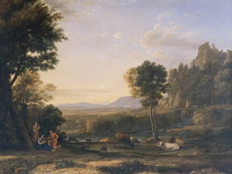 Bir Kırsal Manzara - Claude Lorrain