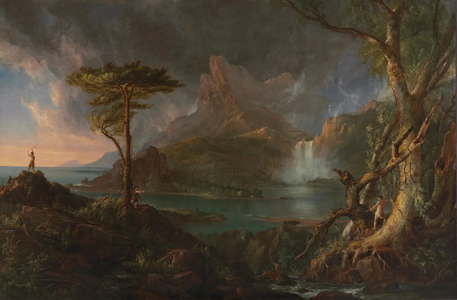 Vahşi Bir Manzara - Thomas Cole