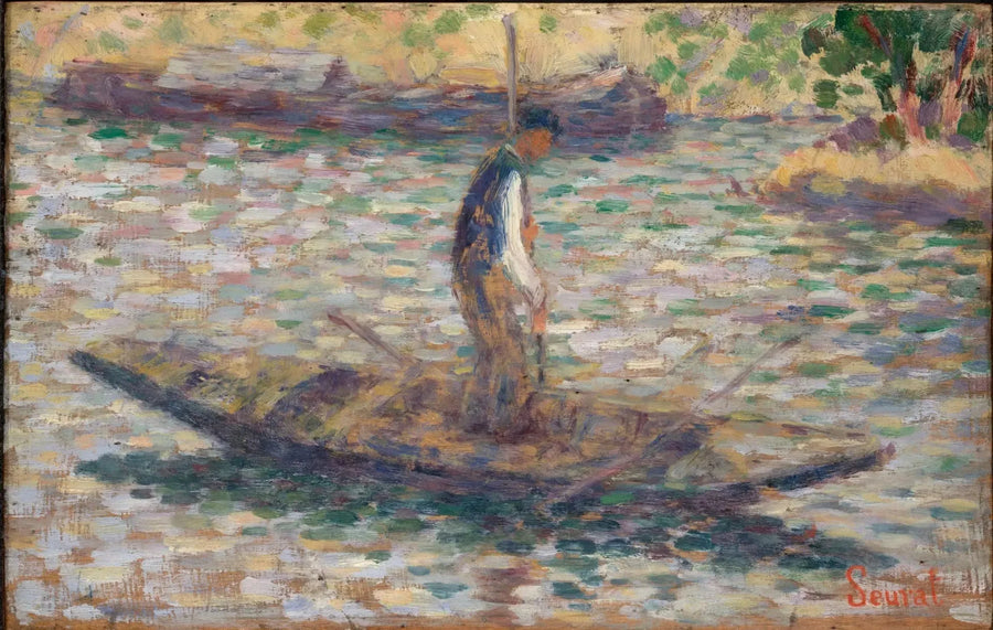 Bir balıkçı - Georges Seurat