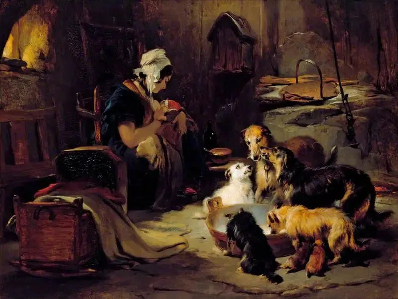 Highlands Kahvaltısı - Edwin Henry Landseer