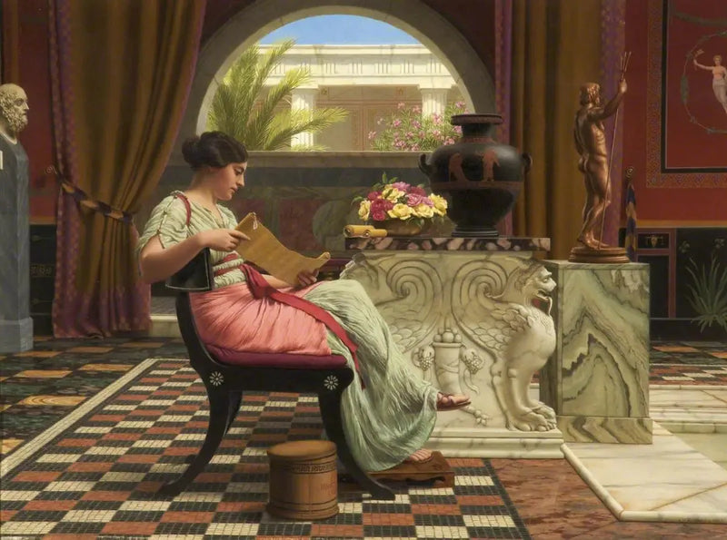 Bir Favori Şair - John William Godward