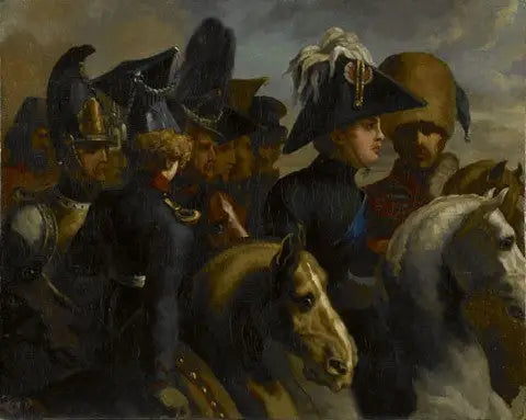 Bir prens ve karargahı - Théodore Géricault