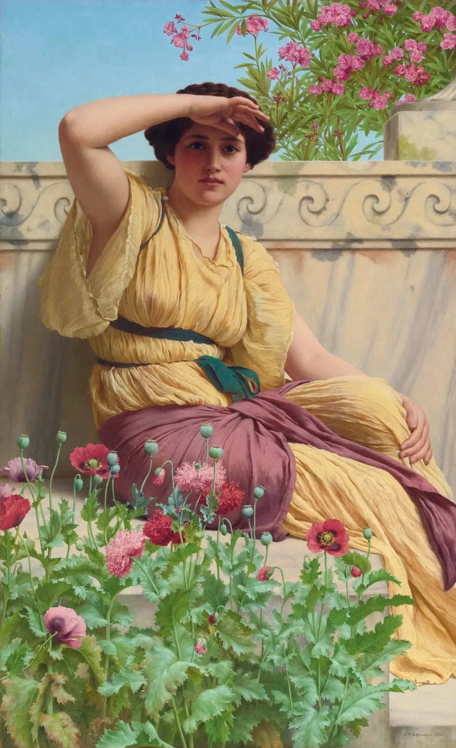 Bir Aşk Randevusu - John William Godward