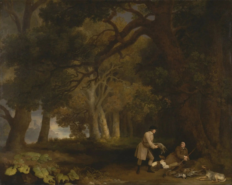 Bir silah saldırısından sonra dinlenme - George Stubbs