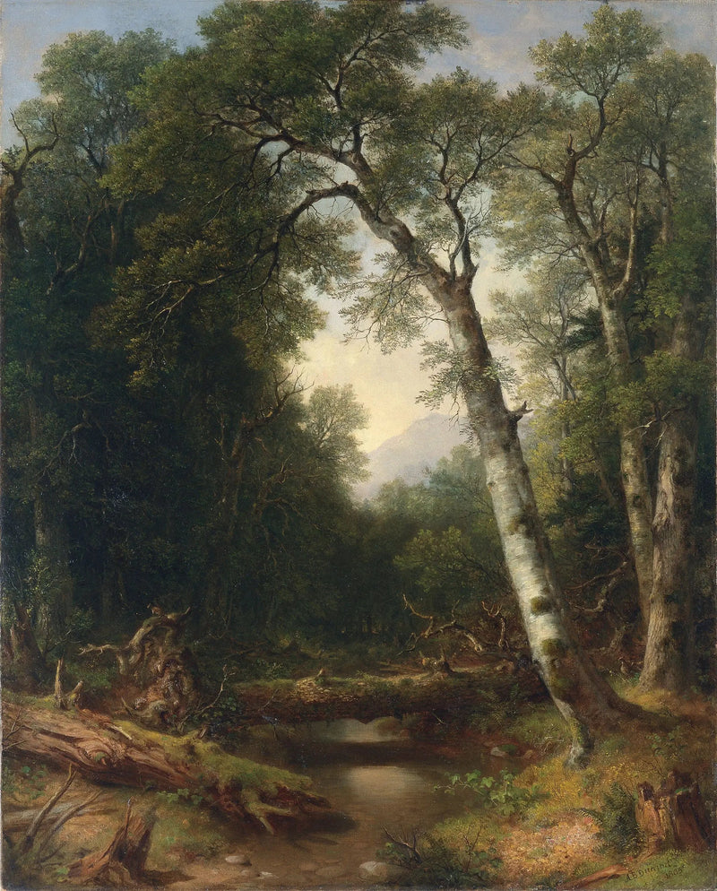 Ağaçlar İçinde Bir Dere - Asher Brown Durand