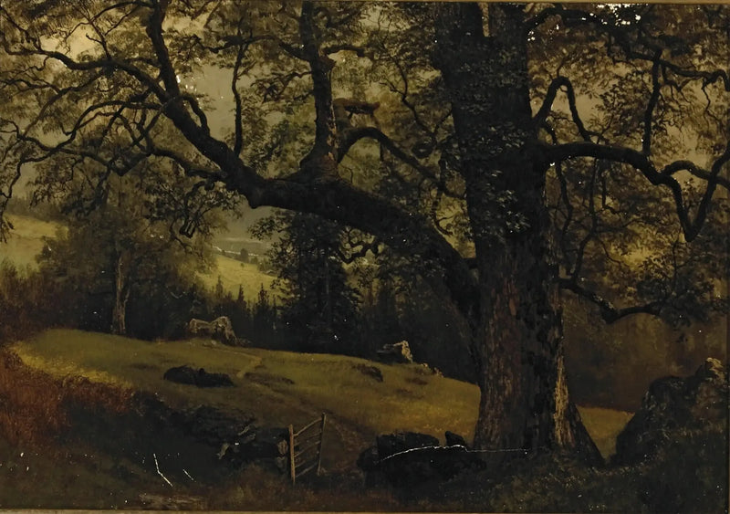 Ağaçlar Arasında Bir Patika - Albert Bierstadt