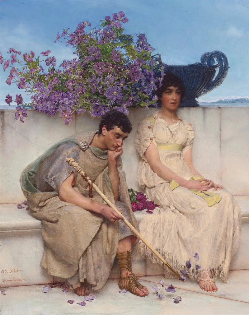 İspikralı Bir Sessizlik - Lawrence Alma-Tadema