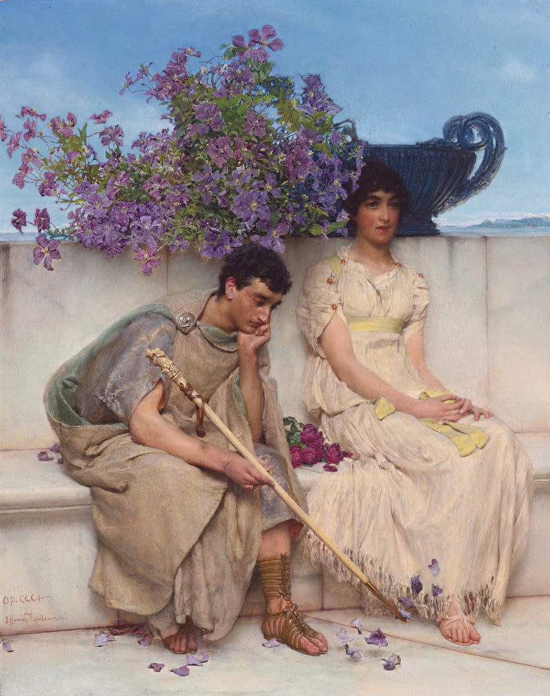 İspikralı Bir Sessizlik - Lawrence Alma-Tadema