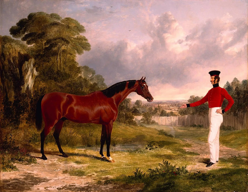 Bir subay atıyla asker - John Frederick Herring, Sr.