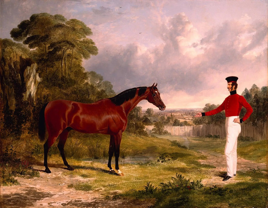 Bir subay atıyla asker - John Frederick Herring, Sr.