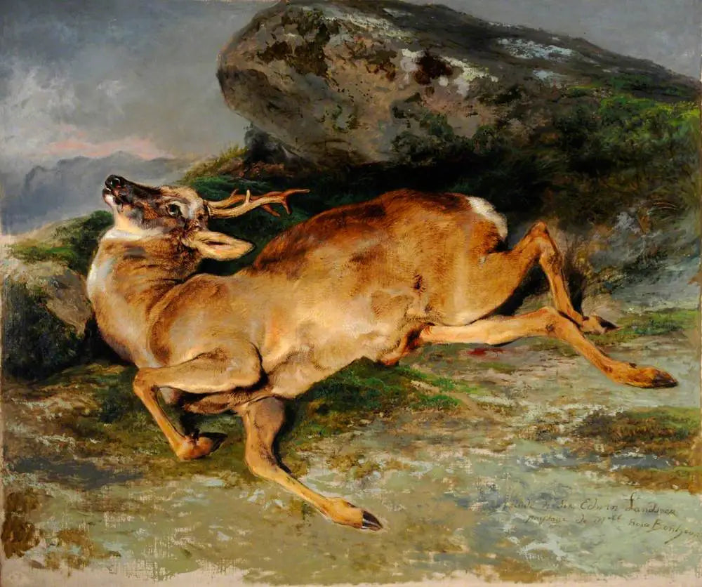 Un tir perdu - Edwin Henry Landseer - Alpha Reproduction