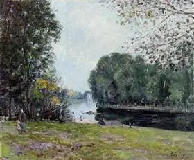 Loing Dönümü - Yaz - Alfred Sisley