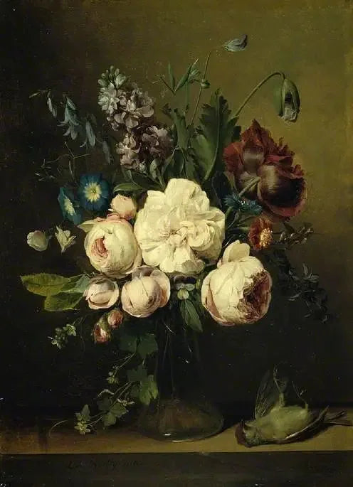 Çiçek Vazosu - Louis-Léopold Boilly