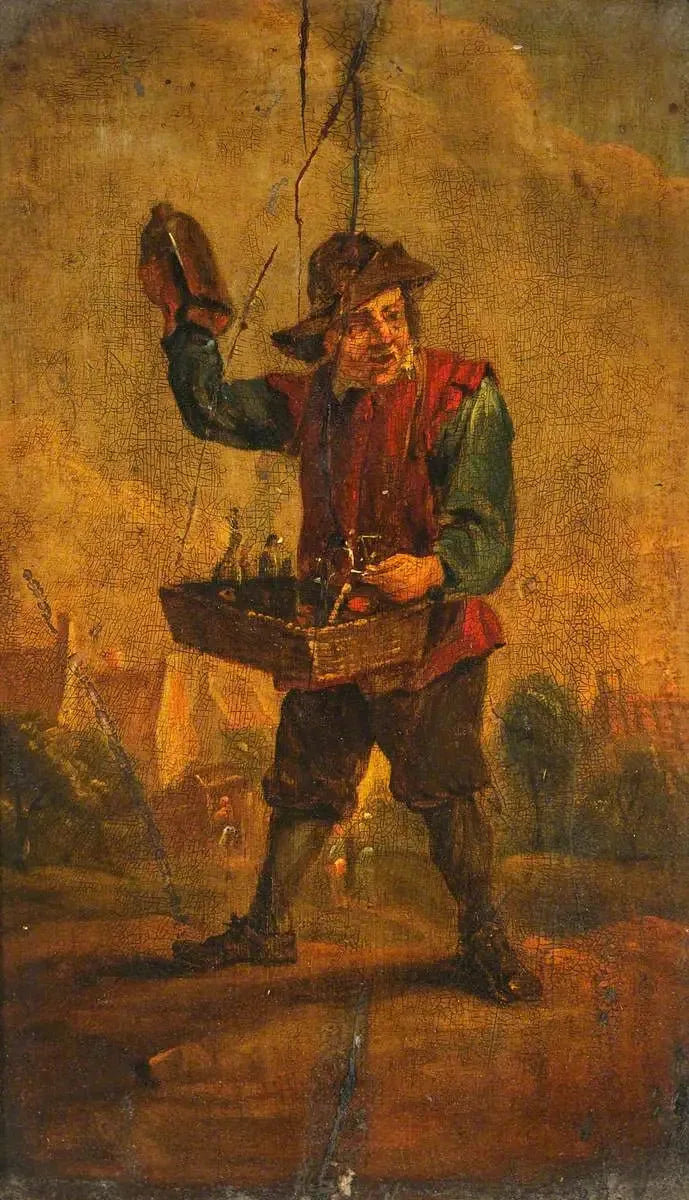 Gezici ilaç satıcısı - David Teniers le Jeune