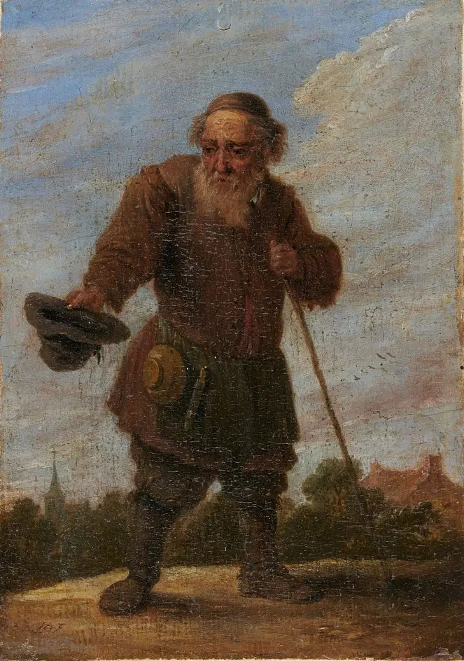 Eski Bir Dilenci - David Teniers Genç