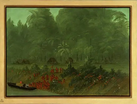 Yahua Köyü - George Catlin