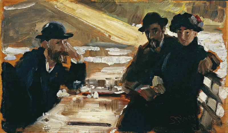 Seine'de Bir Yolculuk - Peder Severin Krøyer
