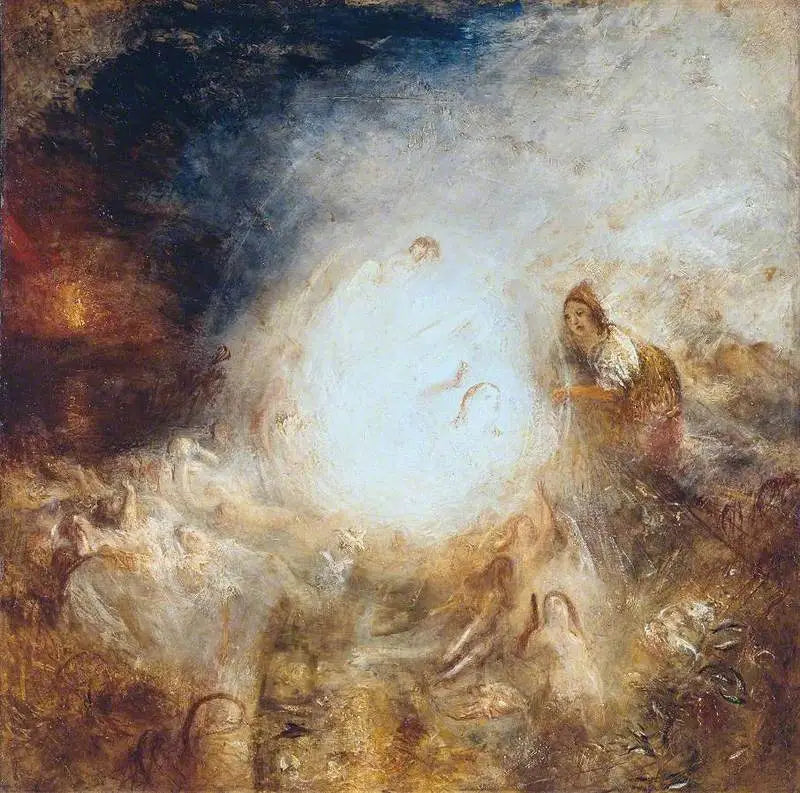 Undine'nin Yüzüğü Napoli Balıkçısı Massaniello'ya Vermesi - J. M. W. Turner