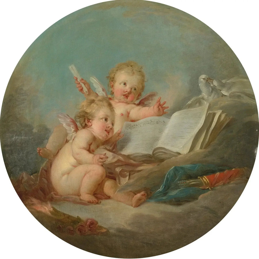 Müziğin Alegorisi - François Boucher