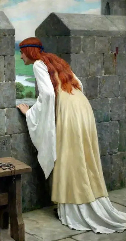 Bir Varış - Edmund Blair Leighton