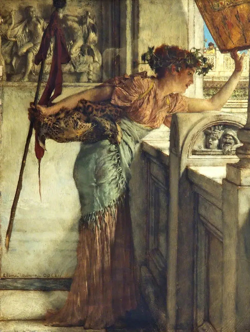 Bir Bacchant - Lawrence Alma-Tadema