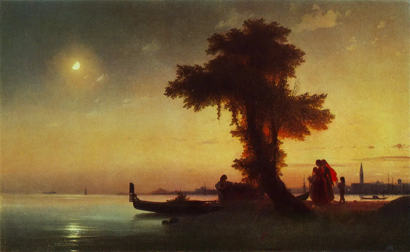 Venedik yakınlarında bir koy - Ivan Aïvazovski