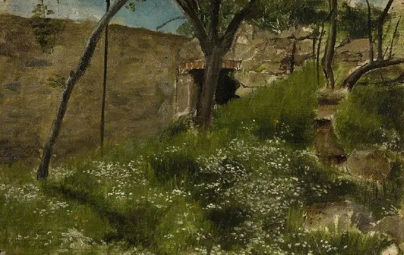 Bir Çiçek Bankası - Lawrence Alma-Tadema